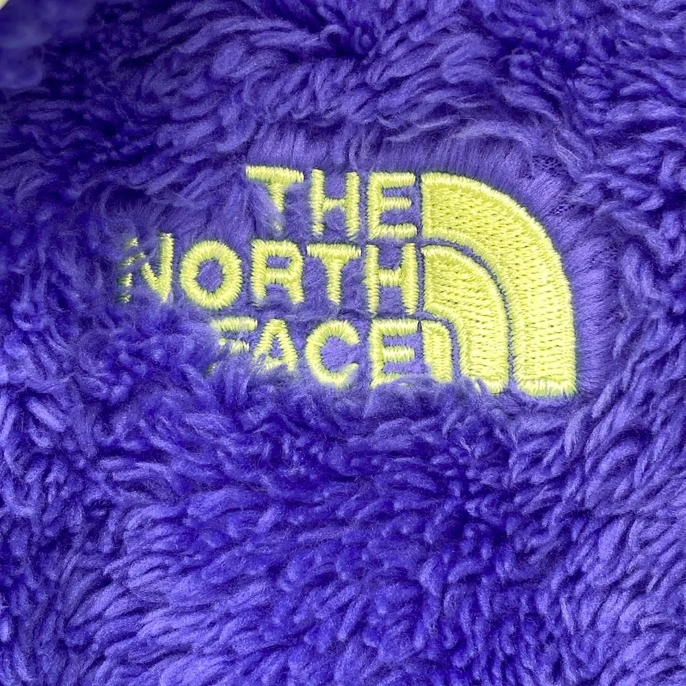 The North Face Girls Fuzzy Teddy Bear Full Zip Jacket Coat‎ Size XL (18)